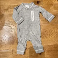 BURBERRY グレー ロンパース 6M