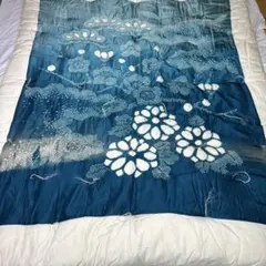 青　婚礼掛け布団　新品未使用