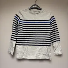 UNIQLO ユニクロ 長袖カットソー 140cm ボーダー