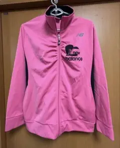 【LLサイズ】new balance レディースピンク ジャージ ジャケット