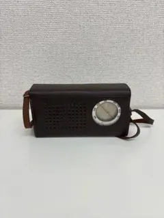 1960年代【希少当時物】動作品 三菱 9X-242 昭和レトロラジオ ケース付