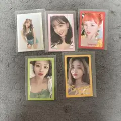 TWICE Summer Nights トレーディングカード 5枚セット