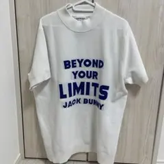 JACK BUNNY ホワイトポロシャツ　サマーニット