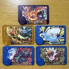 ポケモンメザスタ 5枚セット エンブオー ルカリオ トドゼルガ他