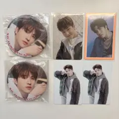 treasure ジョンファン セット トレカ 缶バッチ