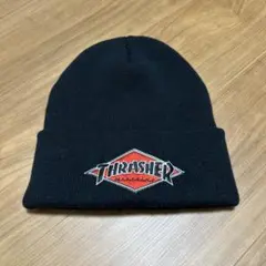 THRASHER ブラック ニット帽
