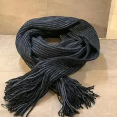 紳士　メンズ　もっちり　薄手マフラー　ビジネス　ニットの上から　スーツにも