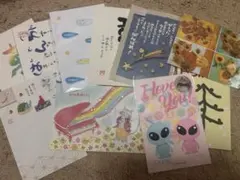 メッセージカード ハガキ バースデーカード