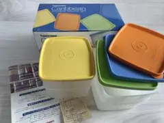 タッパーウェア　角型10個＋α　未使用 メルカリ