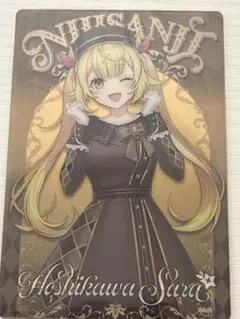 星川サラ スリーブ 2種類まとめ売り 星川サラ(VTuberグループ「にじさんじ」所属)初のソロイベント、1st