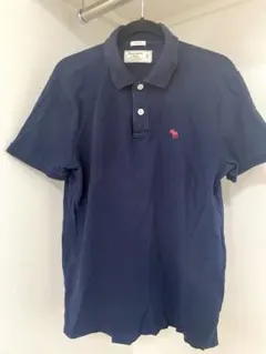 Abercrombie & Fitch ネイビー ポロシャツ M
