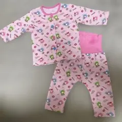 クマ柄長袖パジャマ サイズ80