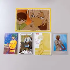 名探偵コナン ぱしゃこれ ポストカード 安室透 5枚セット