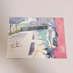 エヴァンゲリオン 貞本義行 限定 ポストカード 綾波レイ d