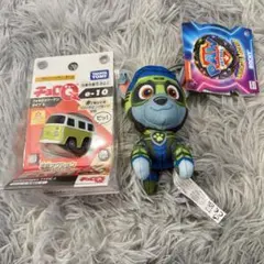 【新品】チョロQ e-10 ワーゲンバス ＆ パウパトロール ロッキー セット