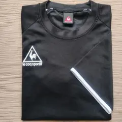 le coq sportif テニス用 Tシャツ ブラックのサムネイル