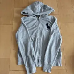 POLO RALPH LAUREN ビッグポニー 短丈 ジップパーカー Y2K