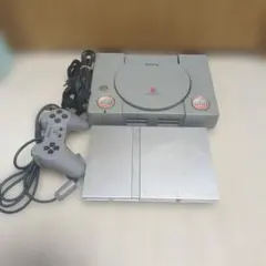 【ジャンク】PlayStation 2 +PS1本体 コントローラー付き