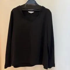 PLST 長袖ブラウス ブラック M