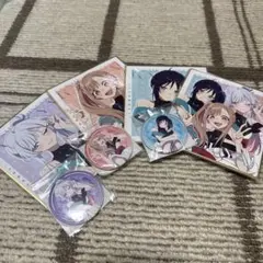 超かぐや姫 ミニ色紙 缶バッチセット - メルカリ