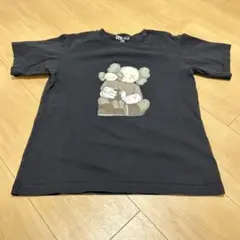 UNIQLO UT KAWS 半袖Tシャツ ブラック 150cm