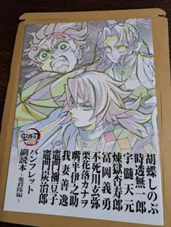 映画　鬼滅の刃 無限城編 入場特典 第12弾 パンフレット副読本～鬼殺隊編