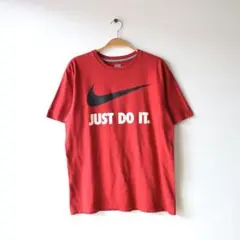ナイキ JUST DO IT Tシャツ NIKE スウォッシュ メンズM 古着