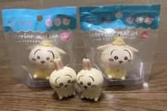 ちいかわ うさぎ 2種類 ソフビ インテリア マスコット フィギュア 白目