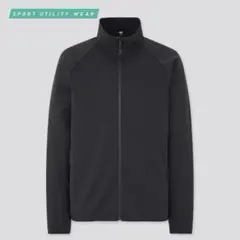 UNIQLO ユニクロ　ウルトラストレッチアクティブジャケット　￼ブラック　L