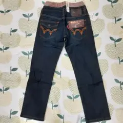 新品タグ付☆EDWIN エドウィン  ジュニア デニム ジーンズ 130㎝☆子供