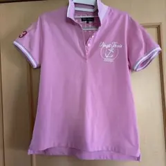 23区GOLF レディース ポロシャツ ピンク サイズ0 - メルカリ