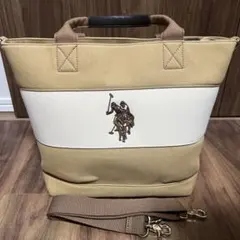 U.S. POLO ASSN. 2WAY トートバッグ キャンバスのサムネイル