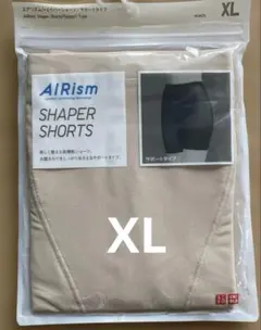 ユニクロ　夏　エアリズム　シェイパーショーツ　サポートタイプ　ベージュ　XL