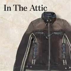 In the Attic y2k デニムジャケット ファー ダメージ M 00s - メルカリ