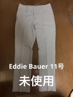 Eddie Bauer チェック柄 カジュアルパンツ P6 11号　未使用