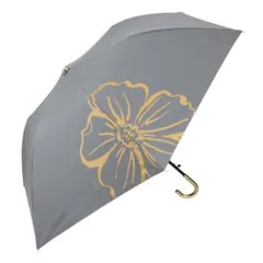 マブ mabu 晴雨兼用　UVカット　遮光＆遮熱 折りたたみジャンプ傘 グレーのサムネイル