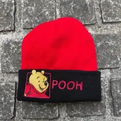 一点物 90s〜00s ディズニー プー ニット帽