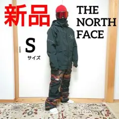 新品THE NORTH FACEノースフェイス スノーボード、スキーパンツ黒紫S