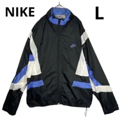 【レア】NIKE ナイキ ナイロンジャケット ジップアップ 90s L