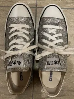 Converse All Starスニーカー◆シルバー色◆24.５cmのサムネイル