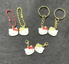 ハローキティ ストラップ 4個セット ハローキティ366日ストラップ 4月5日 - メルカリ