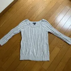 American Eagle Outfitters グレー ニットセーター
