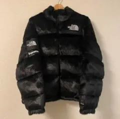 Supreme tnf fur nupste サイズL SUPREME x THE NORTH FACE FUR PRINT NUPTSE JACKET SIZE L 2013 FW13