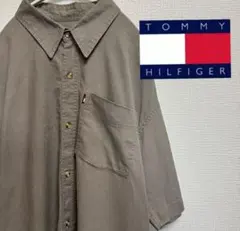 オーバーサイズ！トミーヒルフィガー　半袖シャツ