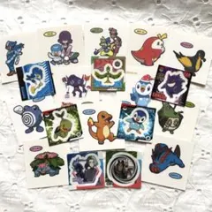 ポケモン　シール　ステッカー　18枚　まとめ売り