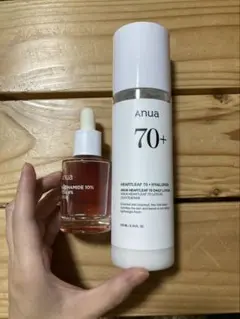 Anua ナイアシンアミド10% トラネキサム酸 4% 美容液 乳液 セット売りのサムネイル