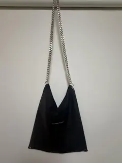 MM6 Maison Margiela チェーンショルダーバッグ ブラックのサムネイル