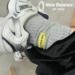 NewBalance ソックス 靴下 3足 ニューバランス rumi ロゴ タグ