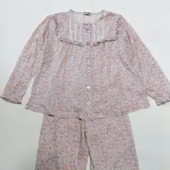 ぼんぼんりぼんちゃん　花柄パジャマセット 130