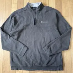 Columbia ハーフジップ スウェット メンズ Lのサムネイル